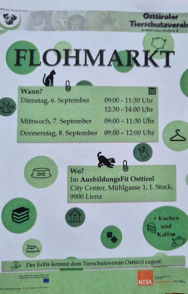 Flohmarkt Sommer 2022